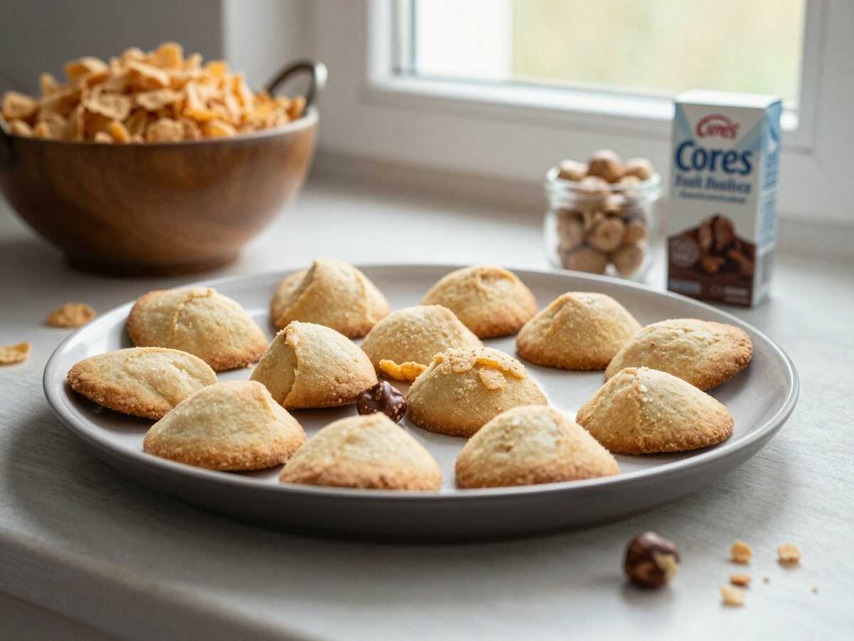 Weihnachtliche Cornflakes-Kekse: Das perfekte Rezept für festliche Genussmomente – während der Zubereitung