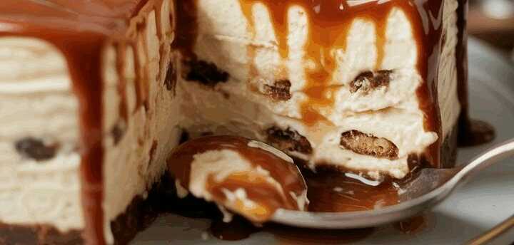 Weihnachtliche Spekulatius Frischkäsetorte ohne Backen
