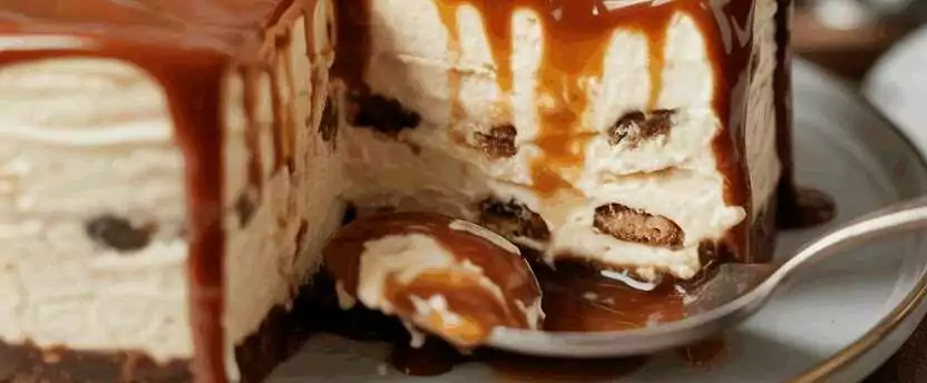 Weihnachtliche Spekulatius Frischkäsetorte ohne Backen