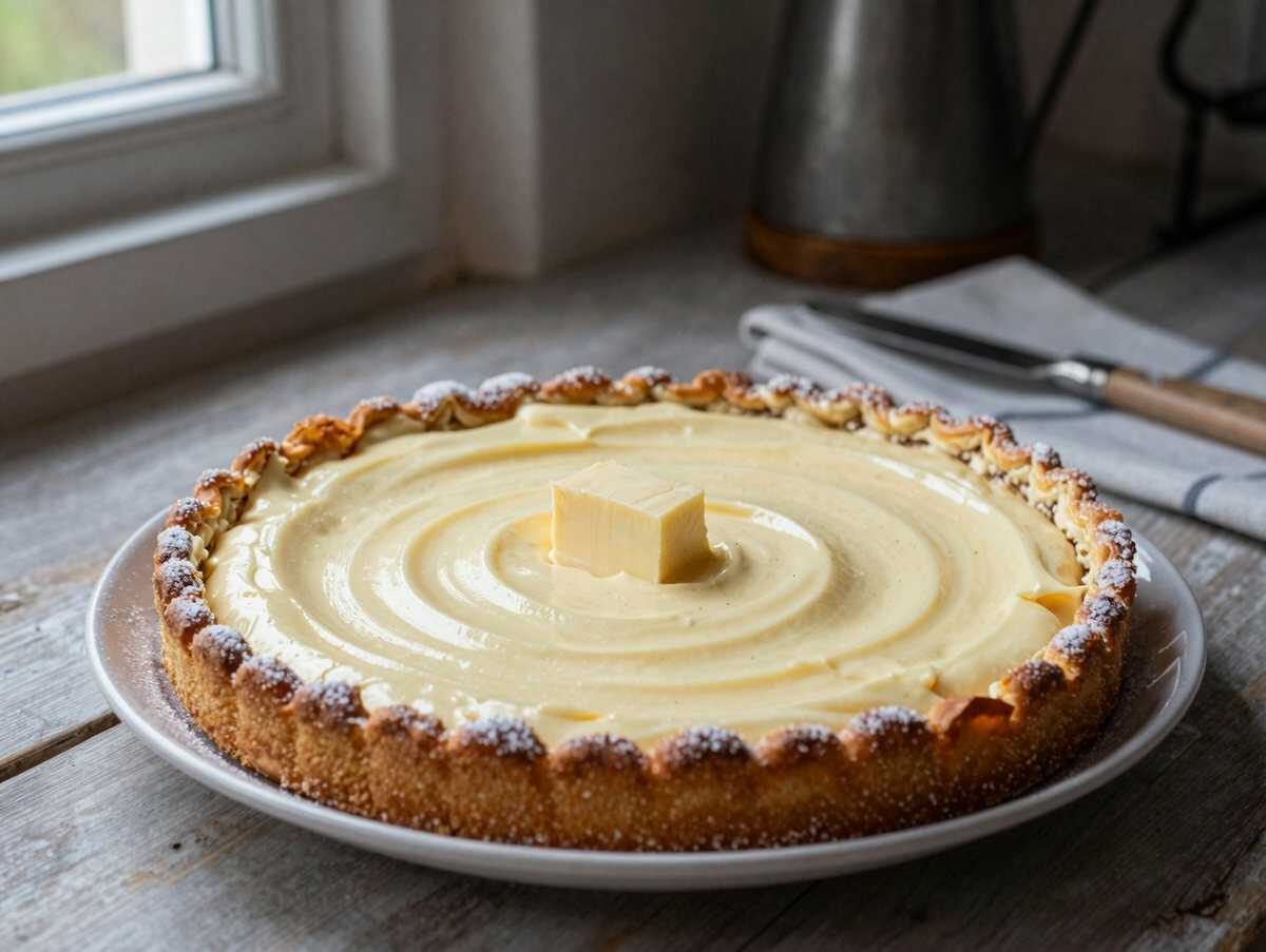 Weihnachtliche Spekulatius Frischkäsetorte ohne Backen – während der Zubereitung
