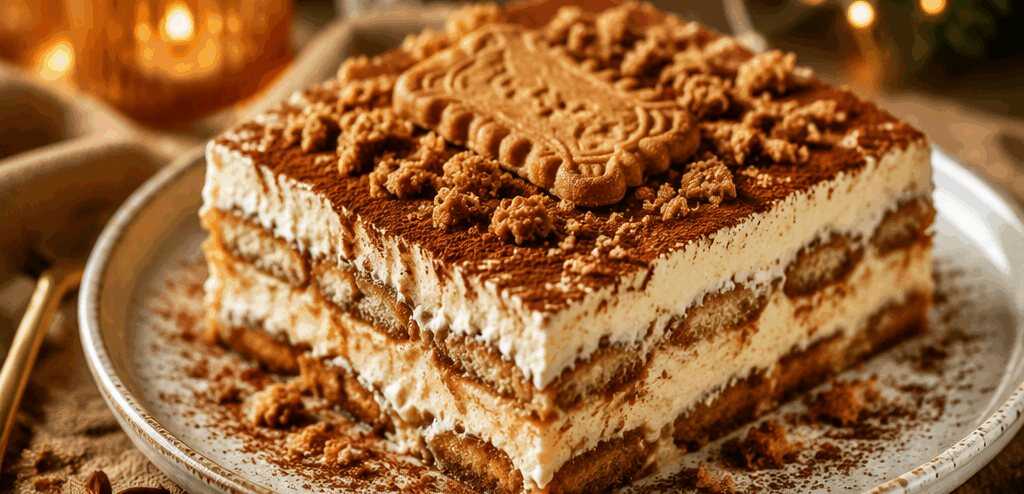 Weihnachtliches Spekulatius-Tiramisu: So unwiderstehlich, dass man nicht aufhören kann! – so sieht es fertig aus