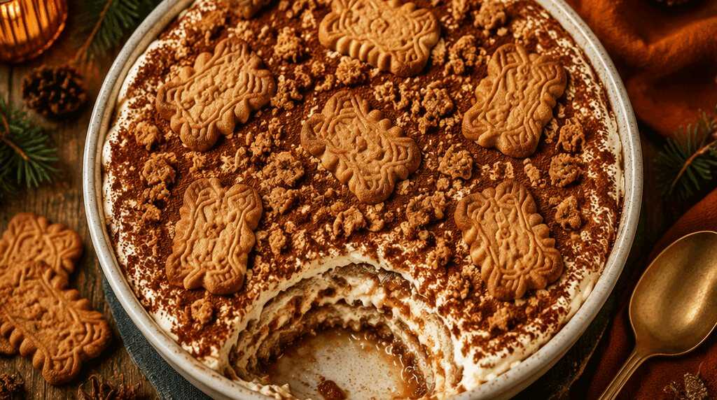 Weihnachtliches Spekulatius-Tiramisu