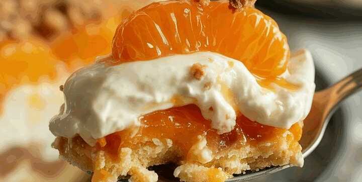 Weihnachts Mandarinen Quark Dessert mit 3 Zutaten