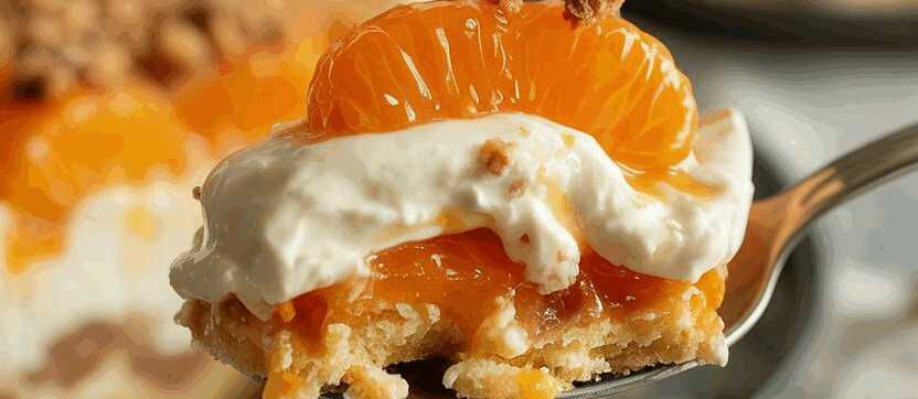Weihnachts Mandarinen Quark Dessert mit 3 Zutaten