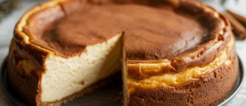 Weihnatlicher Zimt Käsekuchen in 15 Minuten gemacht