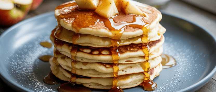 Wenn Du 1 Ei, 1 Apfel und Mehl und Milch hast, bereiten Sie dieses köstliche süße Rezept! – so sieht es fertig aus