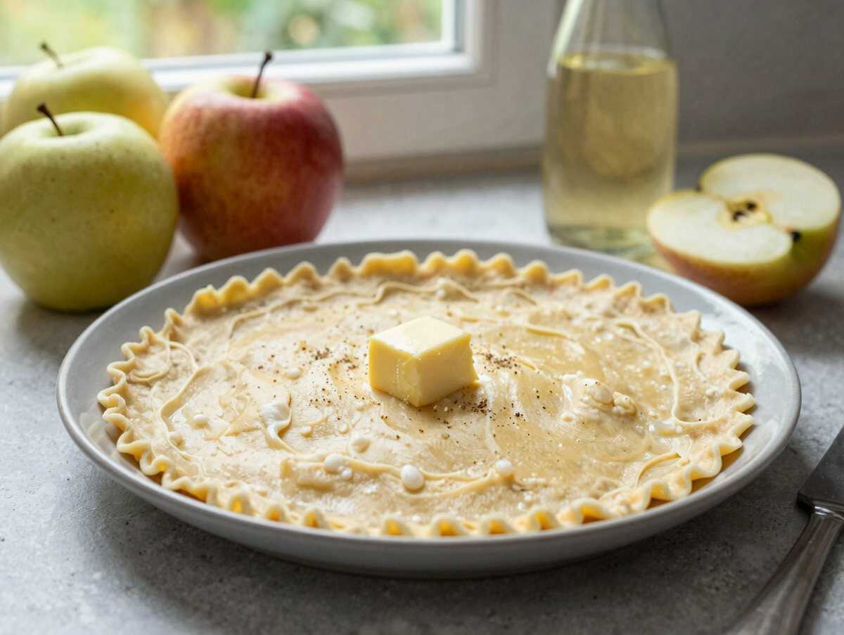 Wenn Sie Blätterteig haben, reibe einfach 3 Äpfel in 10 Minuten fertig! – während der Zubereitung