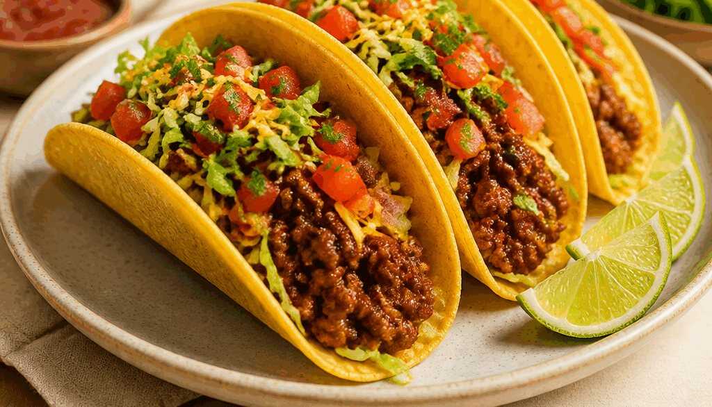 Würzige Hackfleisch-Tacos: Schnell, einfach und nach deinem Geschmack!