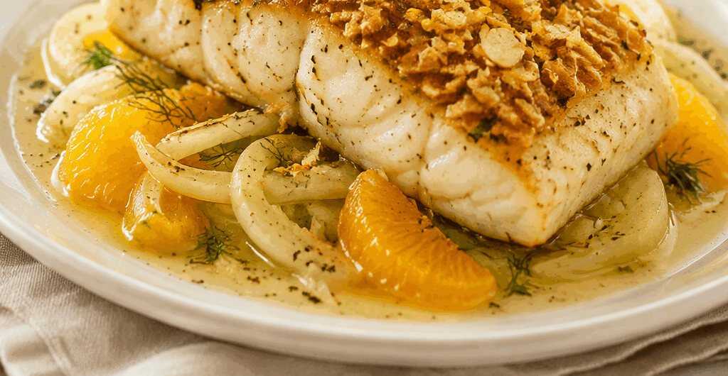 Würziger Kabeljau mit Fenchel und Orange in 30 Minuten – Schnell und Köstlich!