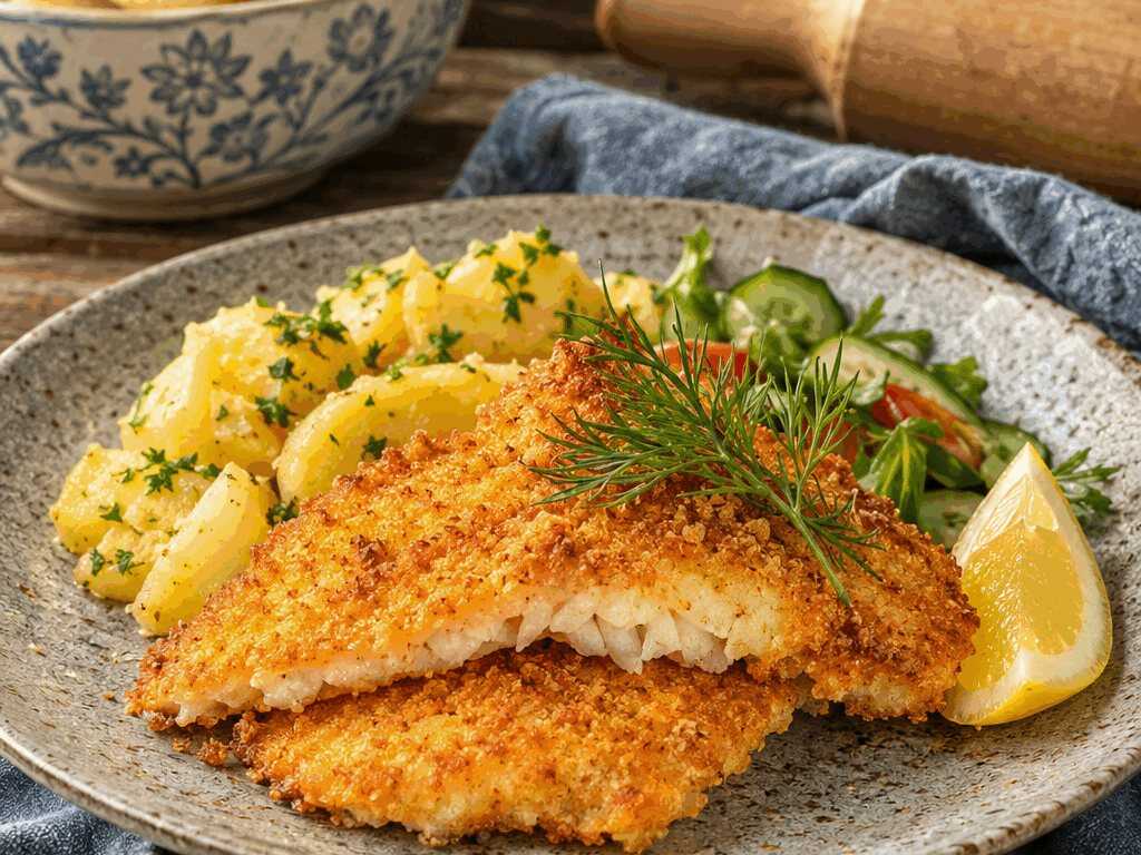 Zanderfilet knusprig aus der Heißluftfritteuse – das schnelle Abendessen für stressige Tage