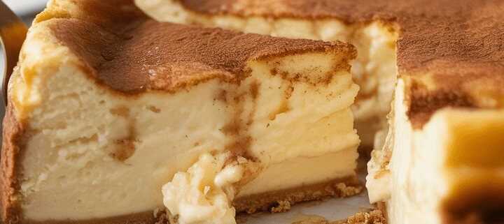 Zimt Käsekuchen mit 400 g Frischkäse, altes Rezept von Oma!