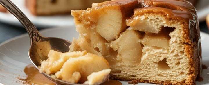 Zimtkuchen mit 400 g Äpfel in 15 Minuten zubereitet!