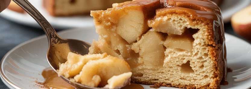 Zimtkuchen mit 400 g Äpfel in 15 Minuten zubereitet!