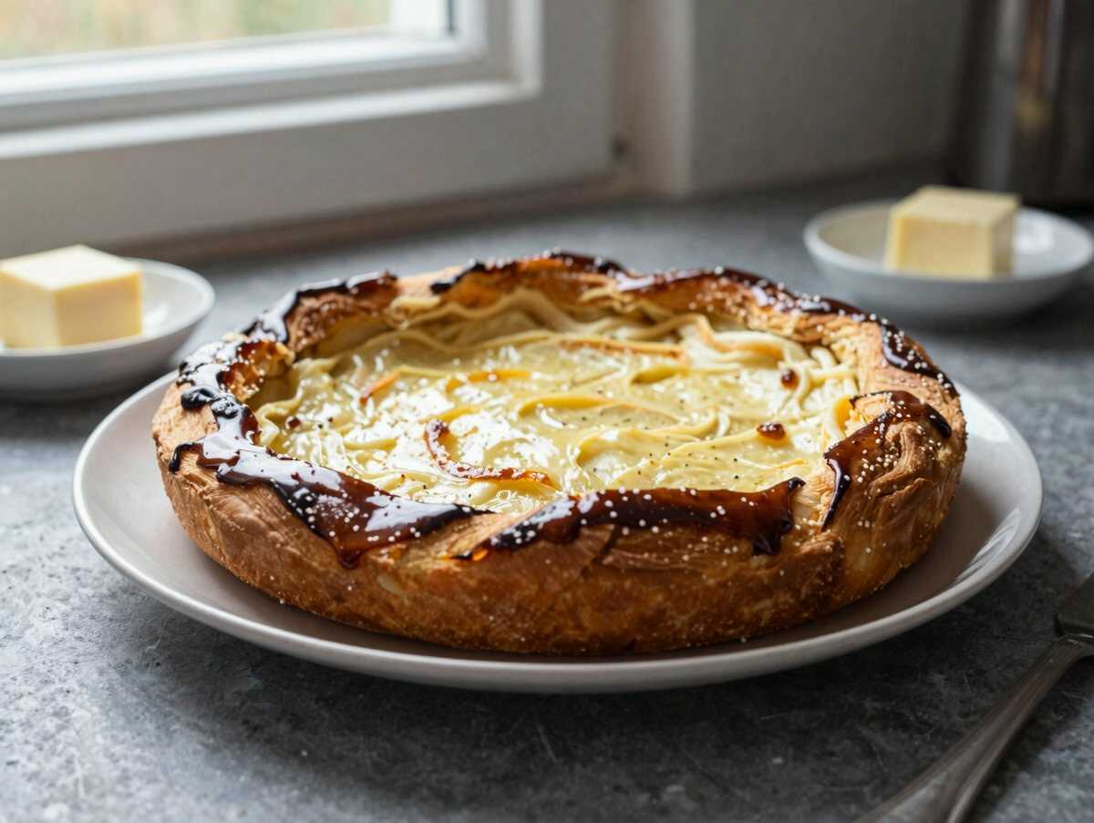 Zimtschnecken Kasekuchen schmeckt nich nur zu Weihnachten – während der Zubereitung