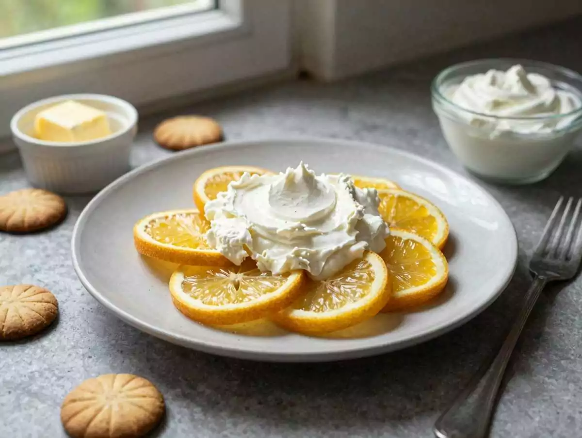 Zitrone Schnitten mit Mascarpone in 20 Minuten fertig – während der Zubereitung