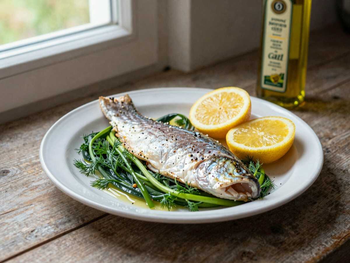 Zitronen-Dill-Kabeljau aus dem Ofen: Abendessen in nur 30 Minuten auf Gourmet-Niveau! – während der Zubereitung