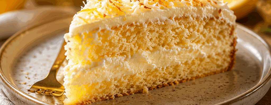Zitronen-Kokos-Traum: Ein Kuchen, der verzaubert! – so sieht es fertig aus