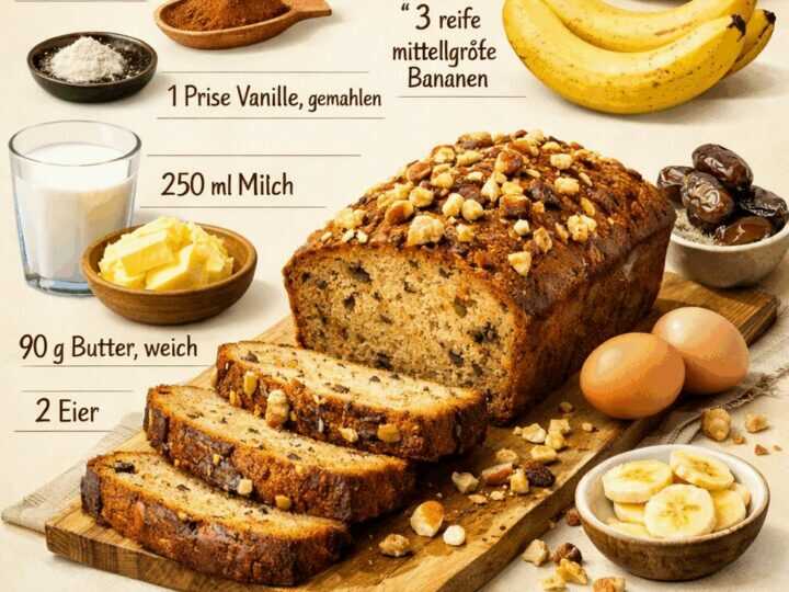Zuckerfreier Bananenkuchen: Das unwiderstehliche Rezept für alle!