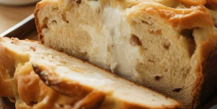Zwiebelbrot mit 250 g Magerquark ohne Hefe