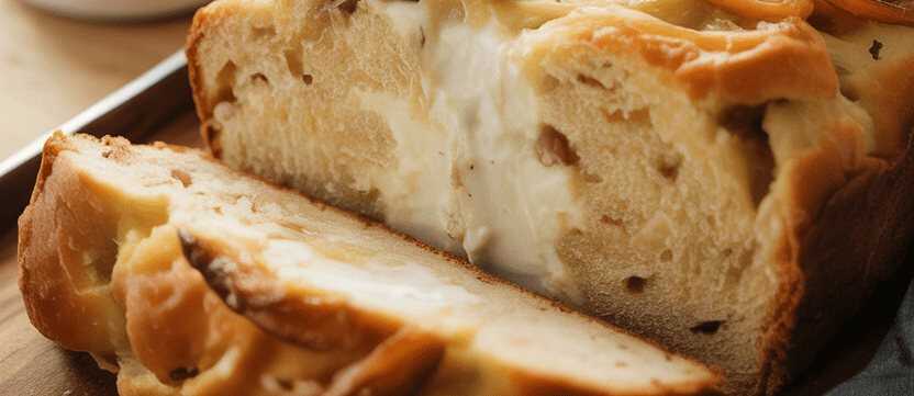 Zwiebelbrot mit 250 g Magerquark ohne Hefe
