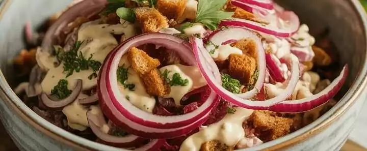 Zwiebelsalat – Der knackige Durstlöscher für Grill & Braten!