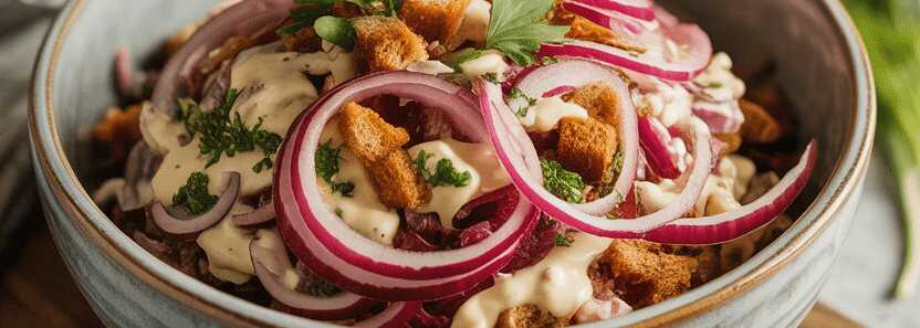 Zwiebelsalat – Der knackige Durstlöscher für Grill & Braten!