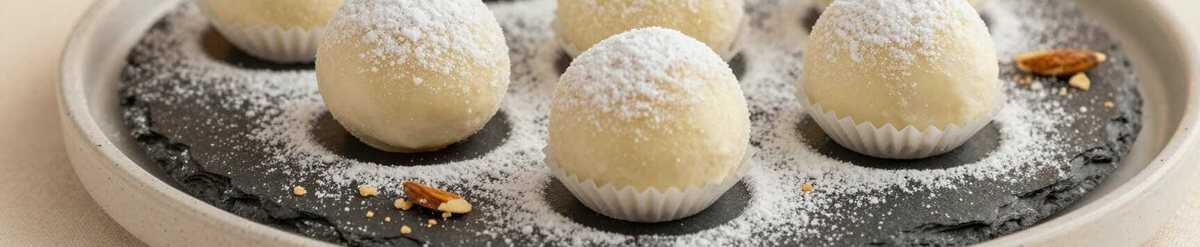 Amaretto-Kugeln: Omas Weihnachtsklassiker mit 4 Zutaten!