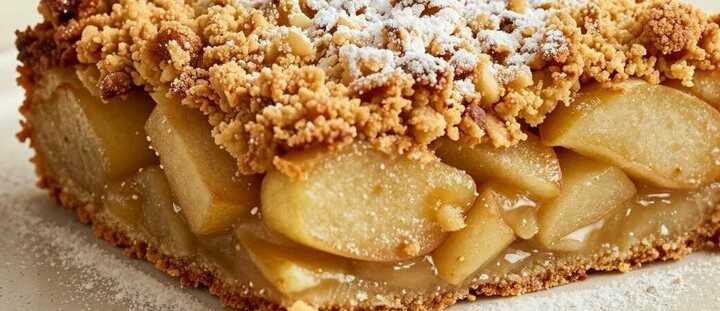 Apfel-Streusel-Kuchen vom Blech: Omas Herbstklassiker mit 1 kg Äpfeln!