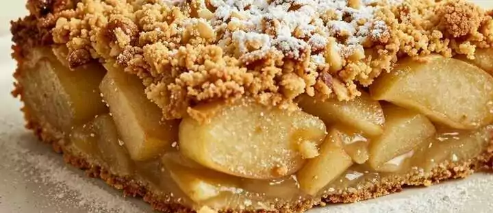 Apfel-Streusel-Kuchen vom Blech: Omas Herbstklassiker mit 1 kg Äpfeln!