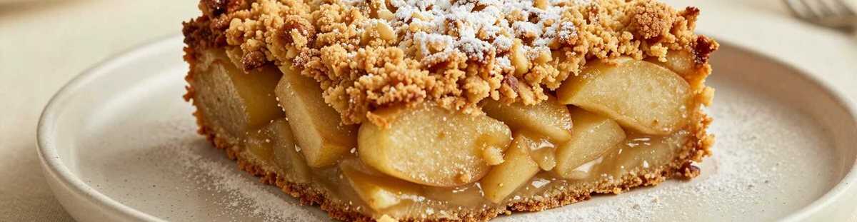 Apfel-Streusel-Kuchen vom Blech: Omas Herbstklassiker mit 1 kg Äpfeln!