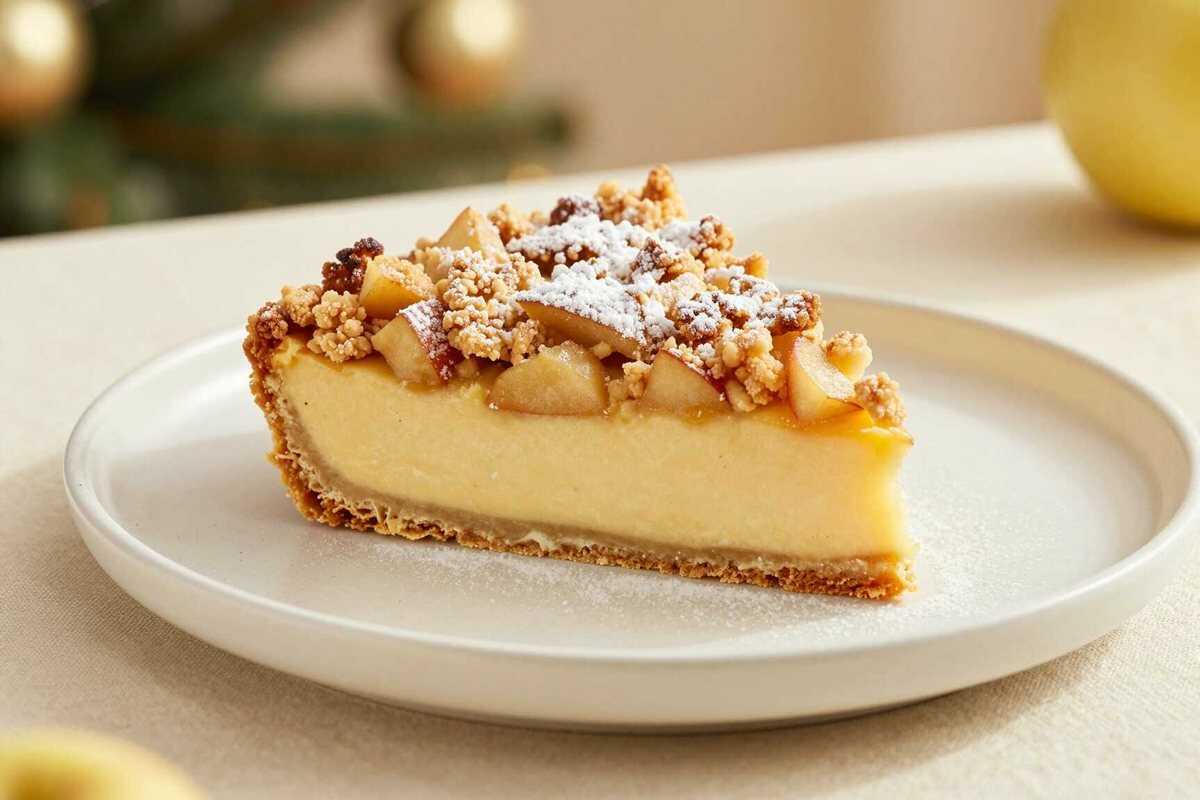 Apfel-Streusel-Torte mit Vanillepudding: Der Herbstklassiker!
