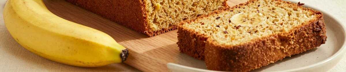 Bananenbrot mit 3 reifen Bananen: Saftig und ohne Zucker!