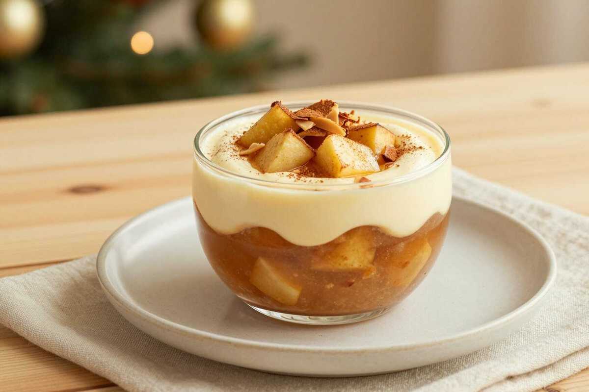 Bratapfel-Creme mit 250 g Mascarpone: Der Herbst-Nachtisch in 5 Minuten!