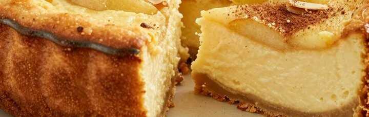 Bratapfel-Käsekuchen ohne Boden: Einfach, saftig, unwiderstehlich!