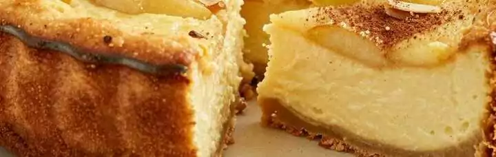 Bratapfel-Käsekuchen ohne Boden: Einfach, saftig, unwiderstehlich!