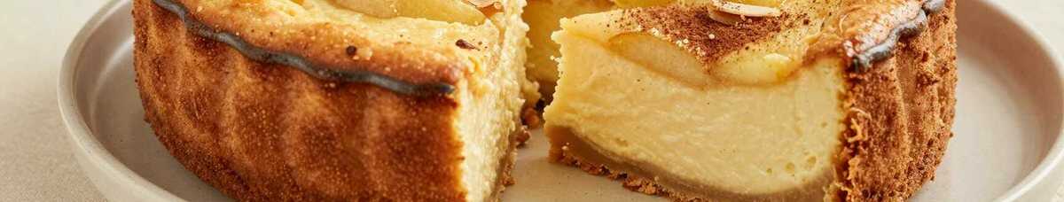 Bratapfel-Käsekuchen ohne Boden: Einfach, saftig, unwiderstehlich!