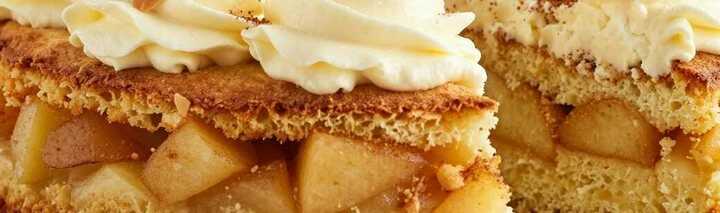 Bratapfel-Torte: Der Weihnachtsklassiker mit Zimtsahne!