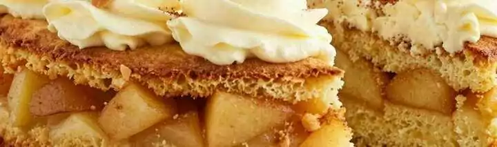 Bratapfel-Torte: Der Weihnachtsklassiker mit Zimtsahne!