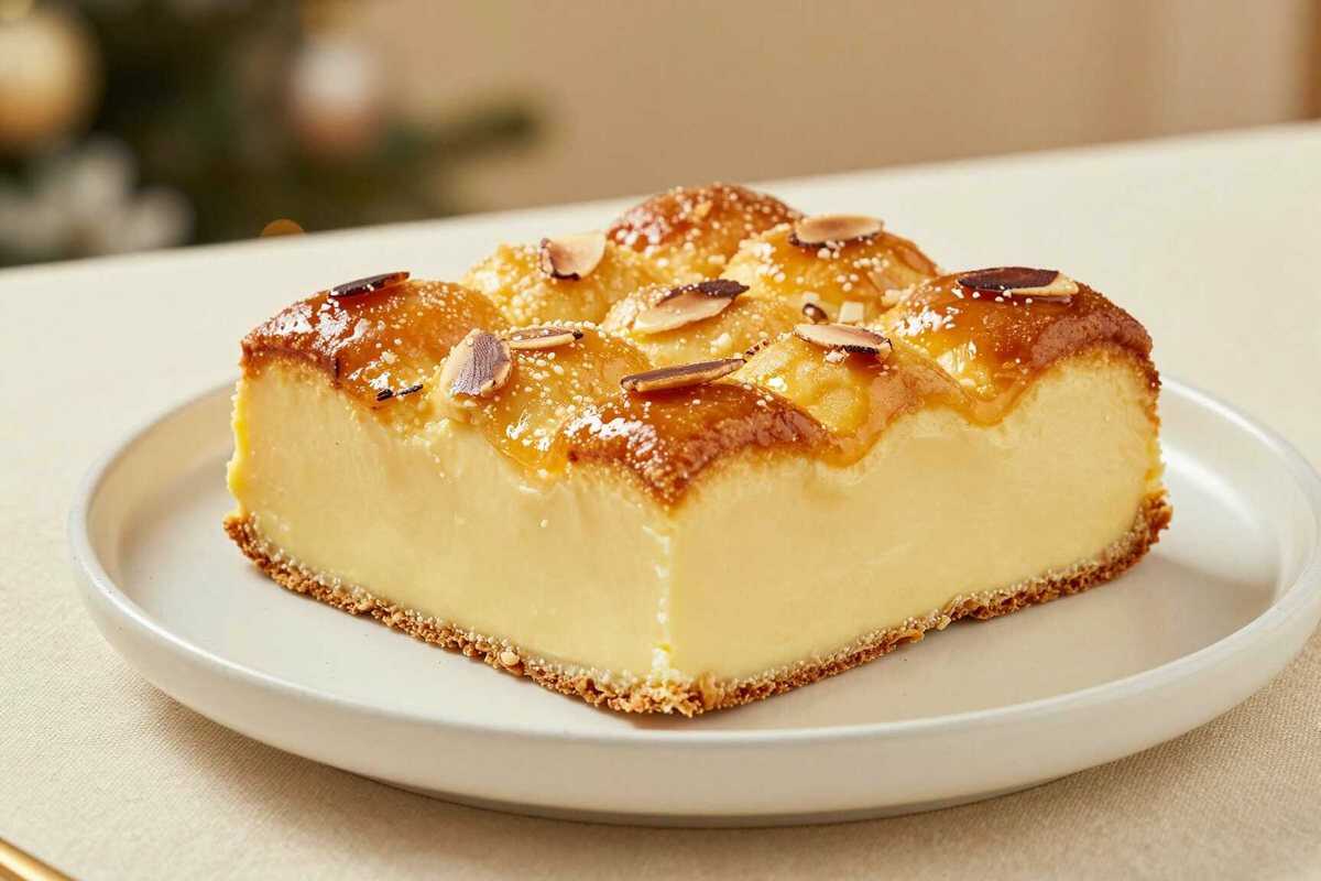 Butterkuchen wie vom Bäcker: Fluffiger Hefeteig mit Mandeln und Zucker!