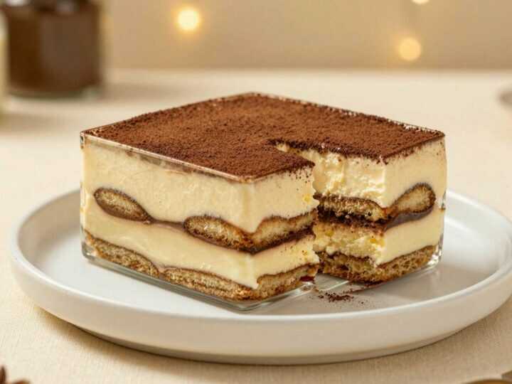 Cappuccino-Tiramisu ohne Ei: In 10 Minuten geschichtet, in 2 Stunden gekühlt!