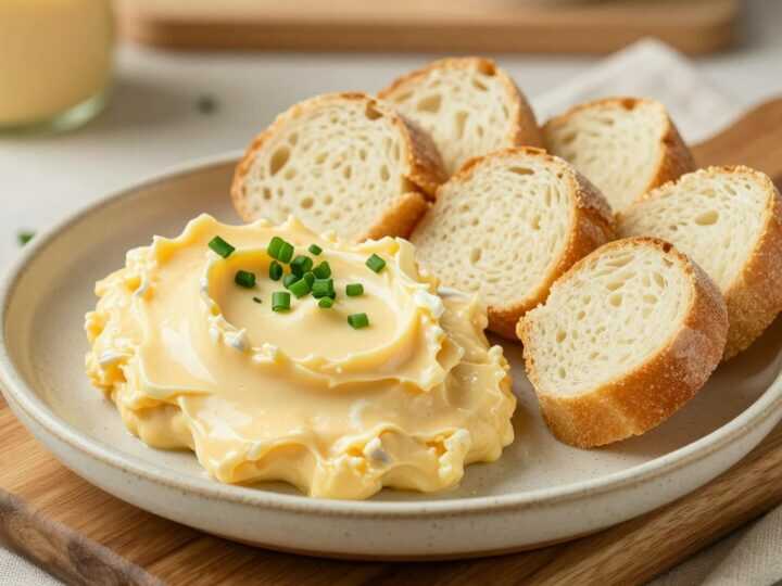 Eier-Aufstrich für Brötchen: 6 Eier, cremig, für acht Hälften!