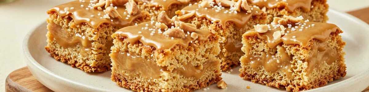 Erdnussbutter-Kuchen vom Blech: Der amerikanische Geheimtipp!