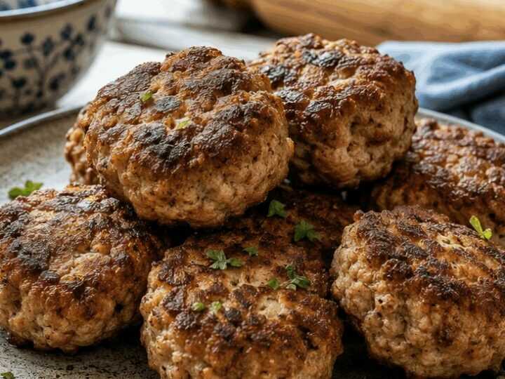 Frikadellen aus dem Airfryer – mit Zutaten, die du sowieso zu Hause hast