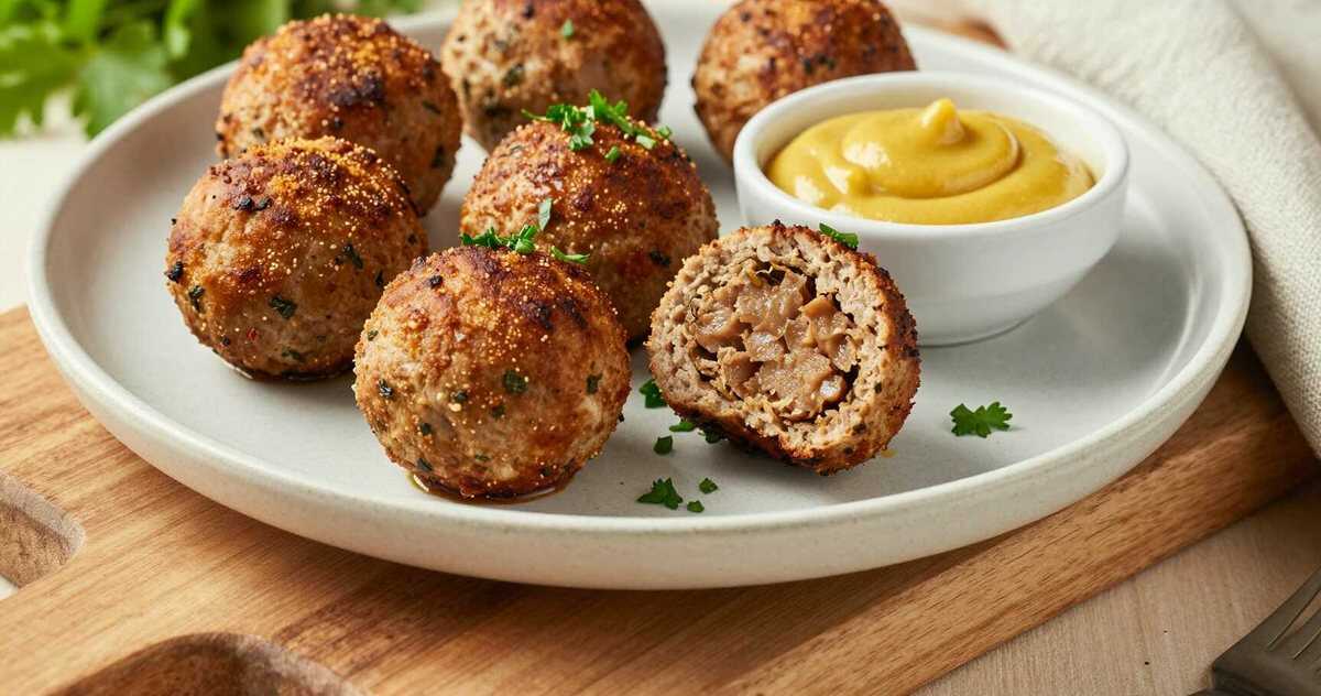 Frikadellen aus der Heißluftfritteuse: Saftig, ohne Fettspritzer!