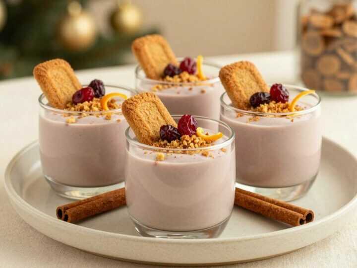 Glühwein-Creme im Glas: Das Adventsdessert in 10 Minuten!