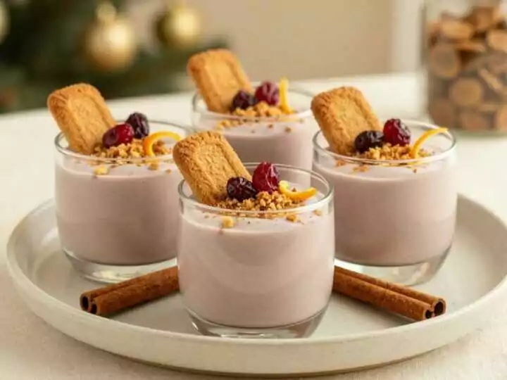Glühwein-Creme im Glas: Das Adventsdessert in 10 Minuten!
