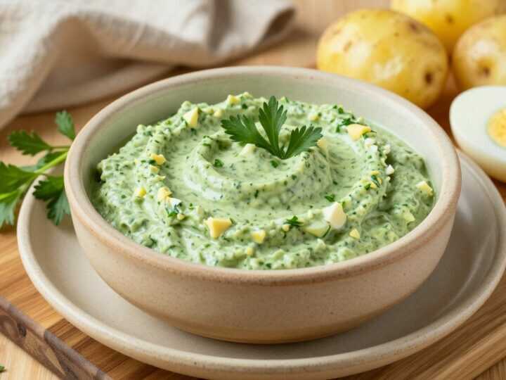 Grüne-Soße-Dip nach Frankfurter Art: 500 g, sieben Kräuter!