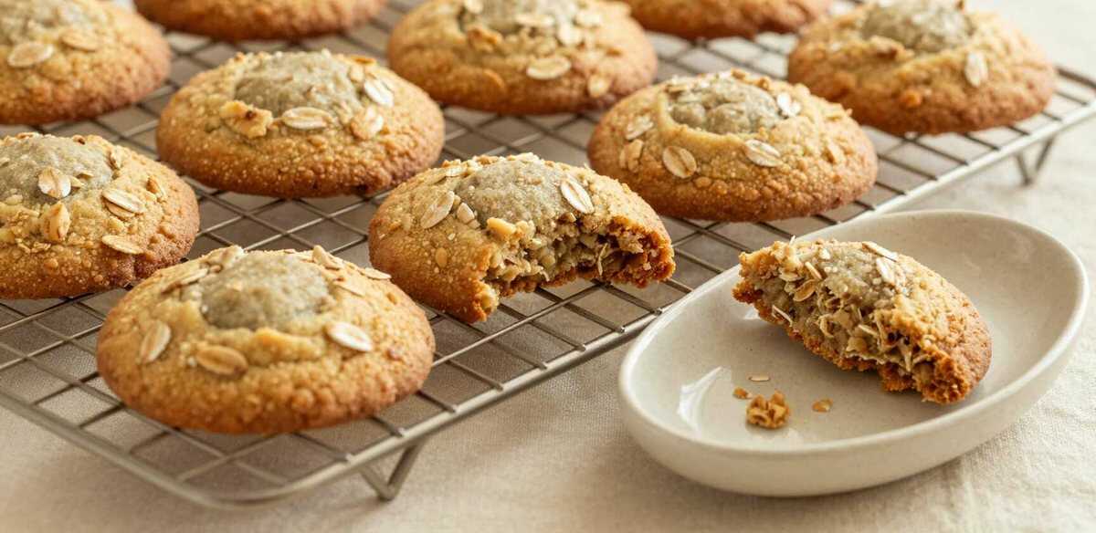 Haferflocken-Cookies mit 4 Zutaten: In 15 Minuten aus dem Ofen!