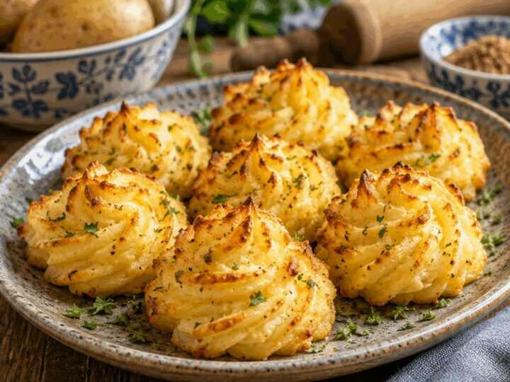 Herzoginkartoffeln wie vom Festessen, einmal probiert, immer wieder gemacht