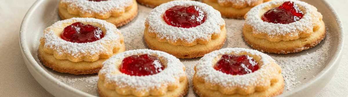 Husarenkrapfen: Die Marmeladen-Plätzchen aus Omas Backbuch!